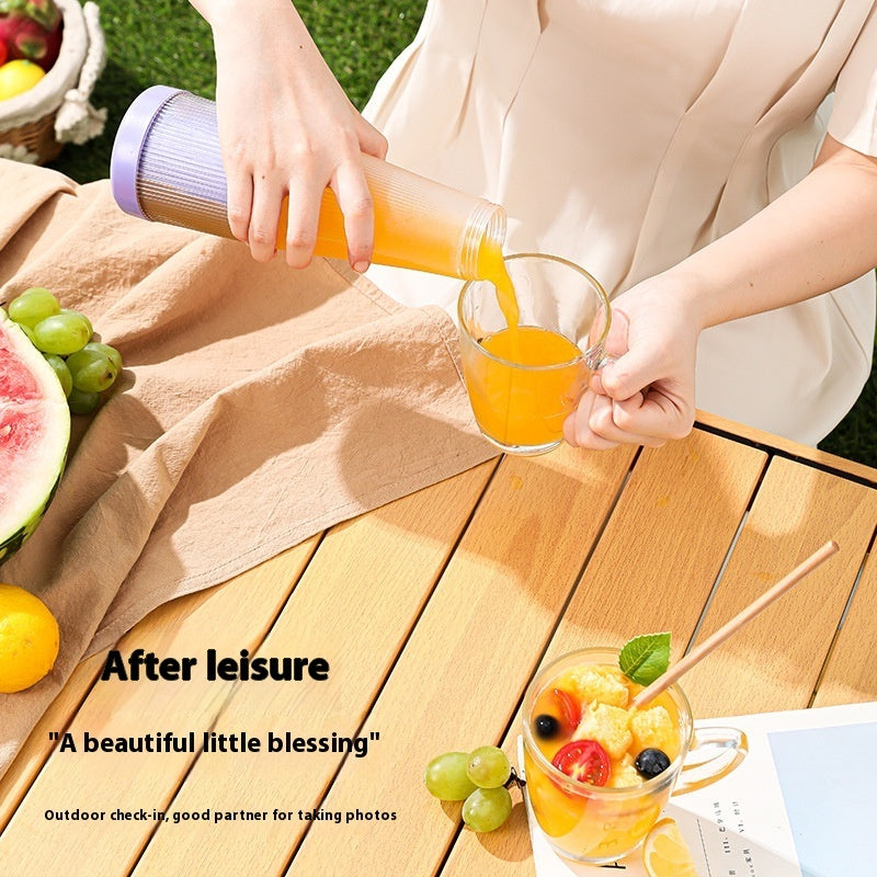 Portable Electric Juice Blender – USB Rechargeable Smoothie Maker