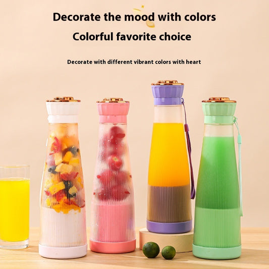 Portable Electric Juice Blender – USB Rechargeable Smoothie Maker